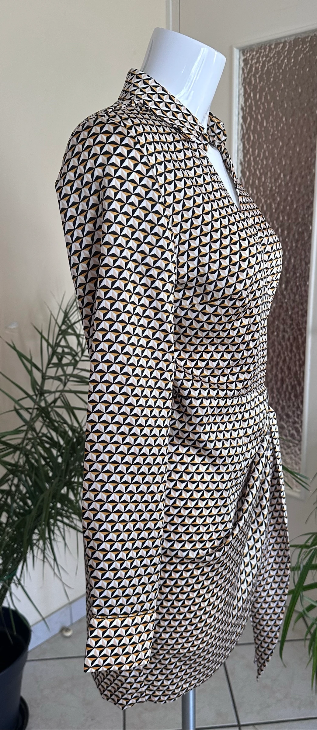Vestido cache-cœur estampado NOVO Grain de Malice – Tamanho 36 – photo 12